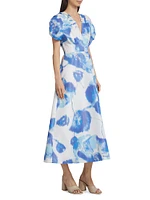 Isabel Printed Midi-Dress