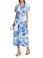 Isabel Printed Midi-Dress