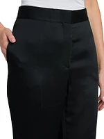 High-Rise Straight-Leg Pants