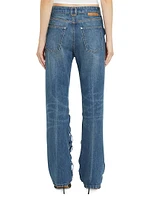 Mirror Chap Straight-Leg Jeans