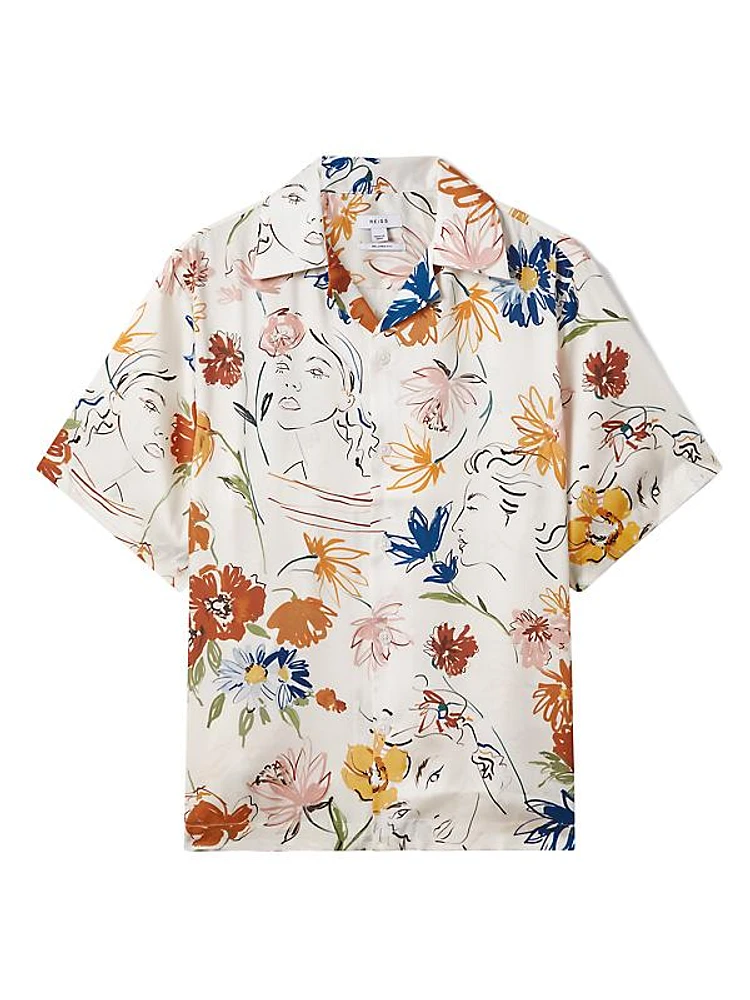 Serra Graphic Camp Shirt