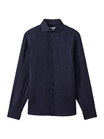 Nrd Ruban Linen Button-Front Shirt