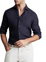 Nrd Ruban Linen Button-Front Shirt