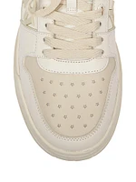 Logo Leather Classic Low-Top Sneakers