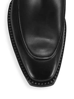 Mangai Leather Side-Zip Boots