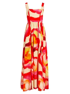 Florence Floral Maxi Dress