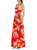 Florence Floral Maxi Dress