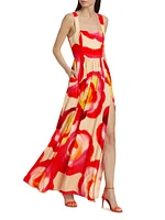 Florence Floral Maxi Dress