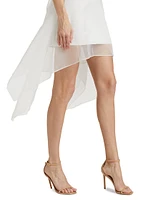 Natalie Handkerchief-Hem Minidress