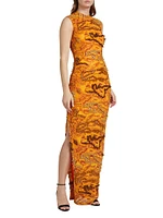 Zusi Evergreen Column Maxi Dress