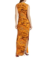 Zusi Evergreen Column Maxi Dress