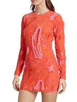 Zusi Evergreen Appliqué Minidress