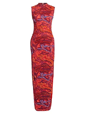 Zusi Evergreen Column Maxi Dress