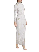 Zusi Evergreen Turtleneck Maxi Dress