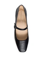 Gabriela Leather Mary Jane Flats