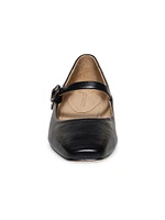 Gabriela Leather Mary Jane Flats