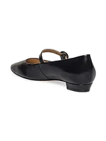 Gabriela Leather Mary Jane Flats