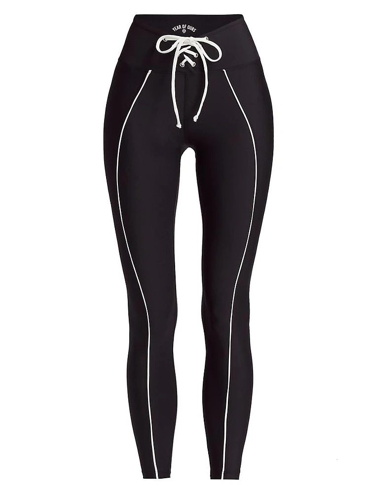 The Field Lace-Up Leggings