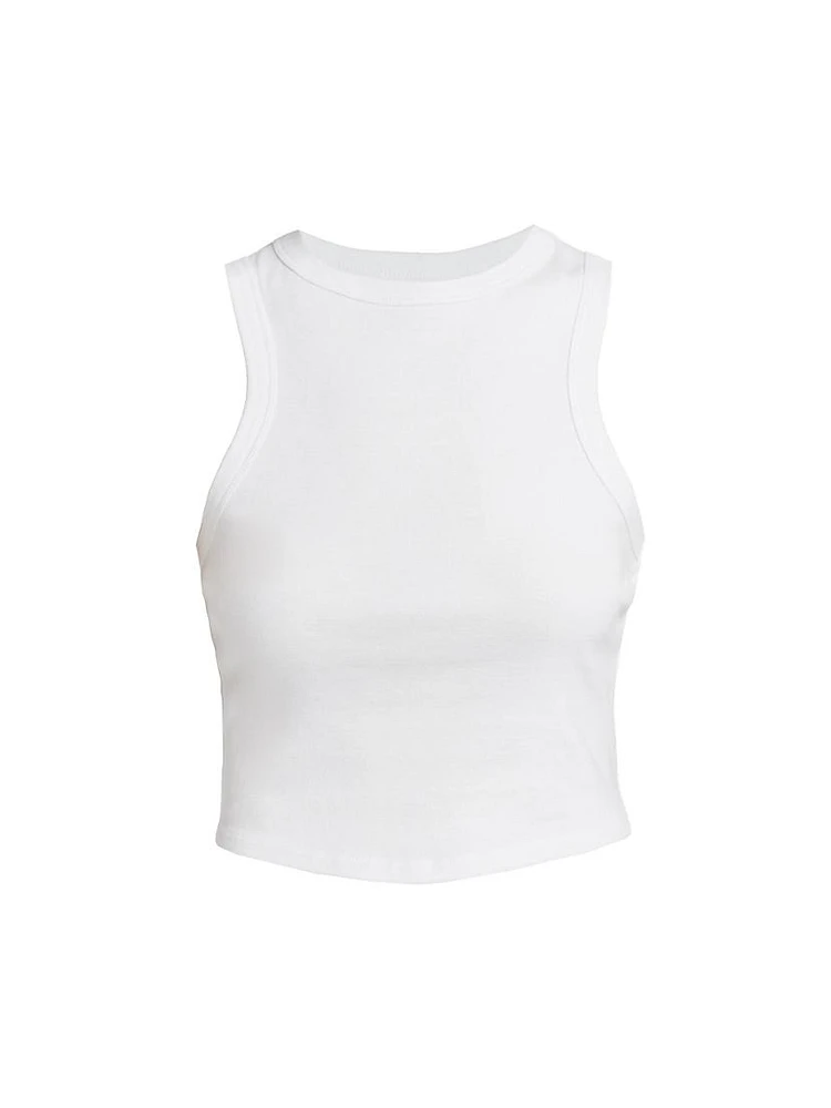 Racer Crop Tank Top