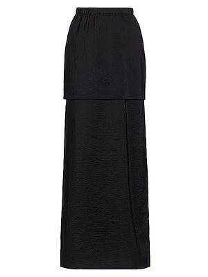 Double Layer Split Skirt