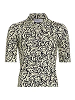 Abstract Nature Polo Shirt