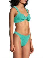 Bonnie Twisted Knit Bikini Set