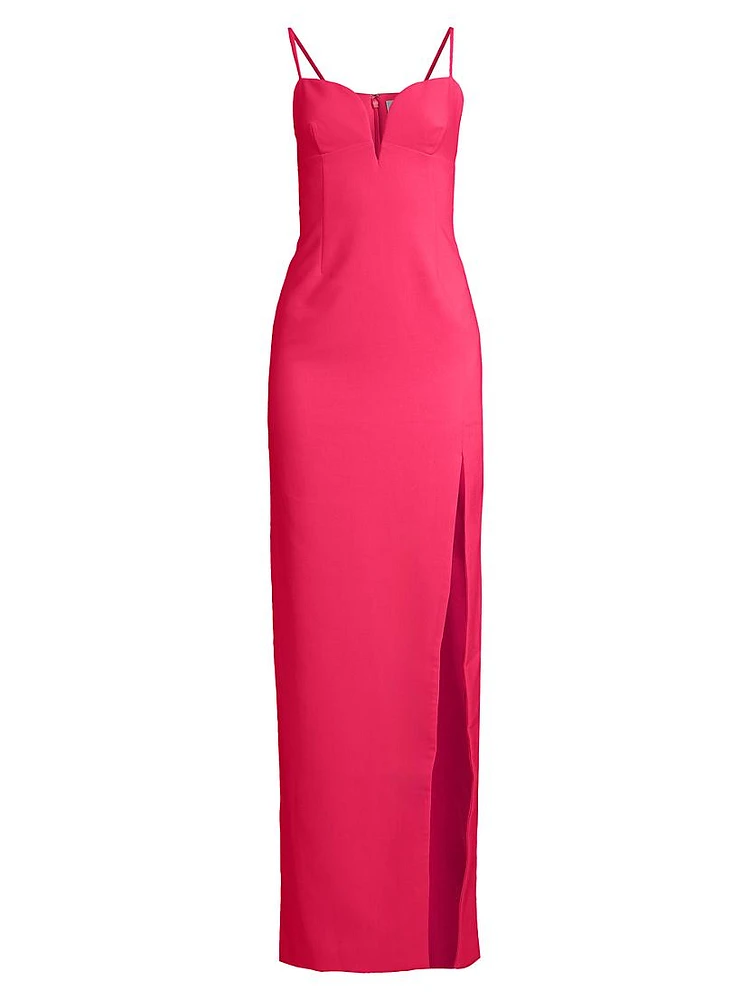 Ressa Crepe Sweetheart Gown