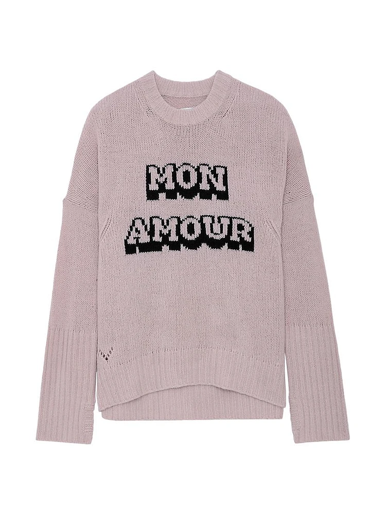 Malta Mon Amour Crewneck Wool Sweater