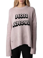 Malta Mon Amour Crewneck Wool Sweater