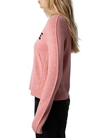 Lili Je T'aime Crewneck Cashmere Sweater