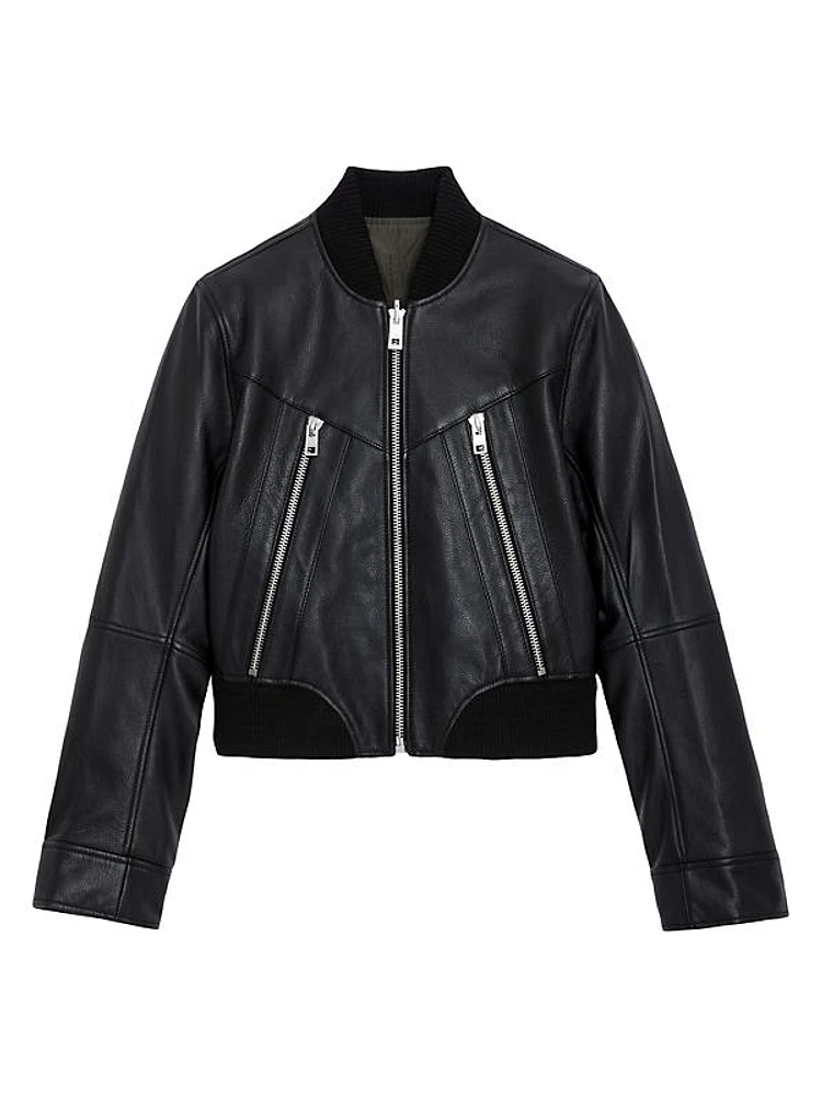 Bunta Reversible Leather Jacket