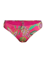 Flamingo Floral Bikini Bottom