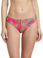 Flamingo Floral Bikini Bottom