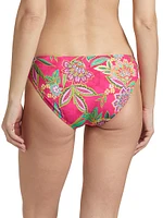 Flamingo Floral Bikini Bottom