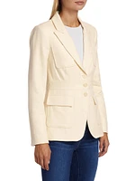 Sania Three-Button Blazer