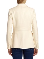 Sania Three-Button Blazer