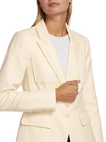 Sania Three-Button Blazer