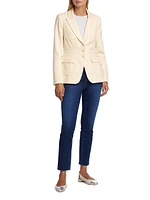 Sania Three-Button Blazer