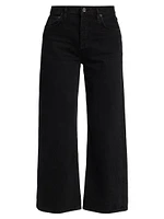 Ren Ankle-Crop Wide-Leg Jeans