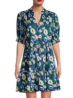 Phoebe Floral Cotton Minidress