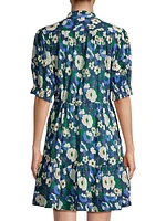 Phoebe Floral Cotton Minidress