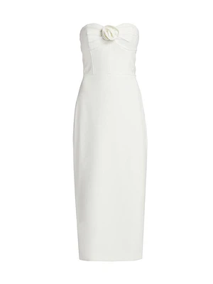 Leonor Crepe Midi-Dress