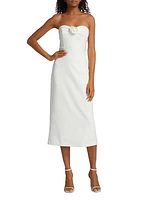 Leonor Crepe Midi-Dress