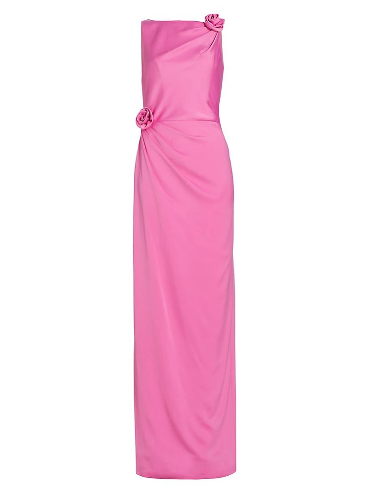 Leela Crepe Maxi Dress