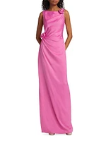 Leela Crepe Maxi Dress