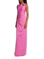 Leela Crepe Maxi Dress