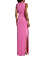 Leela Crepe Maxi Dress