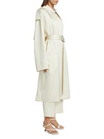 Oversized Belted Trench Coat