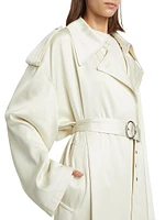 Oversized Belted Trench Coat