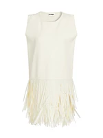 Fringe Knit Minidress